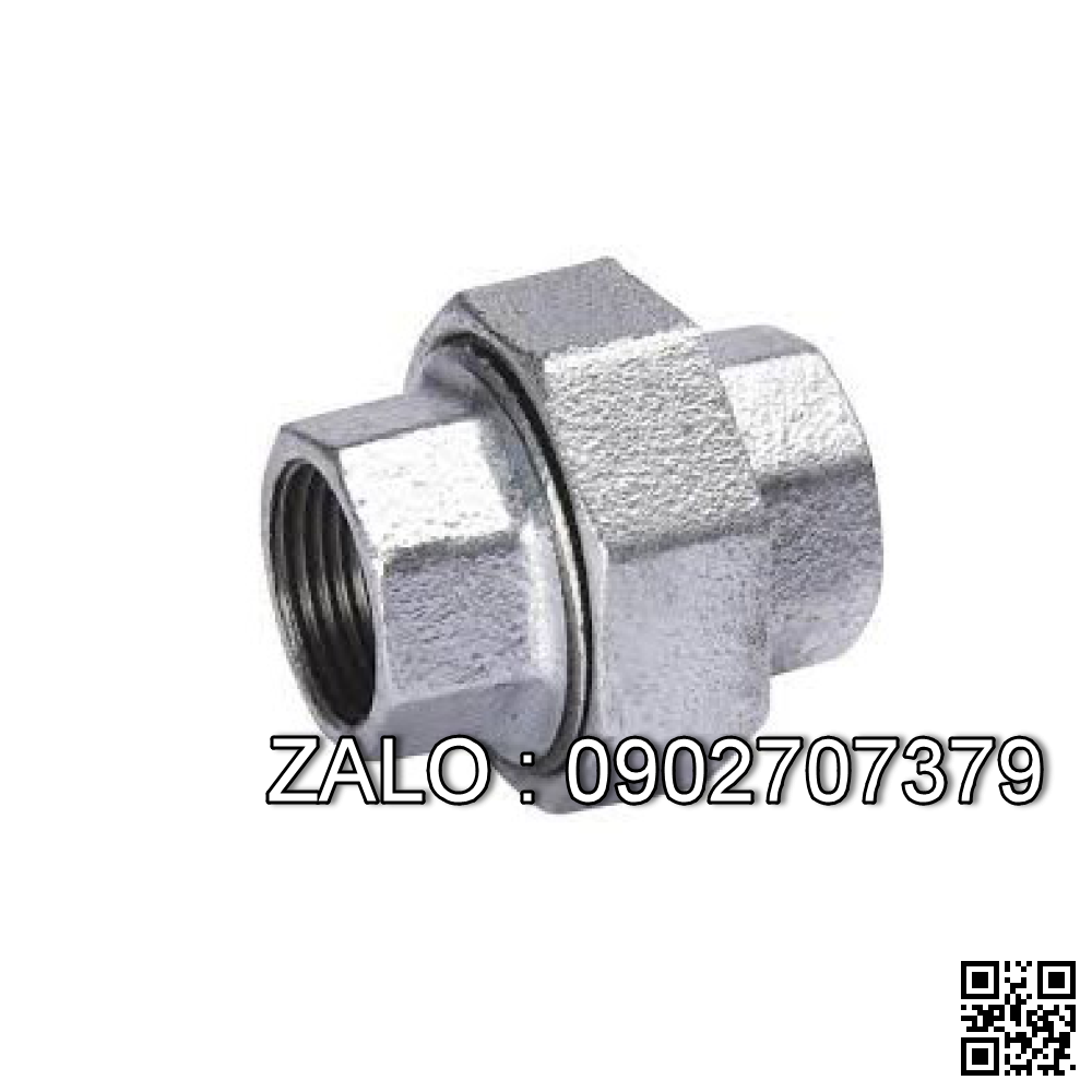 Rắc co thép mạ kẽm ren 3/4 inch