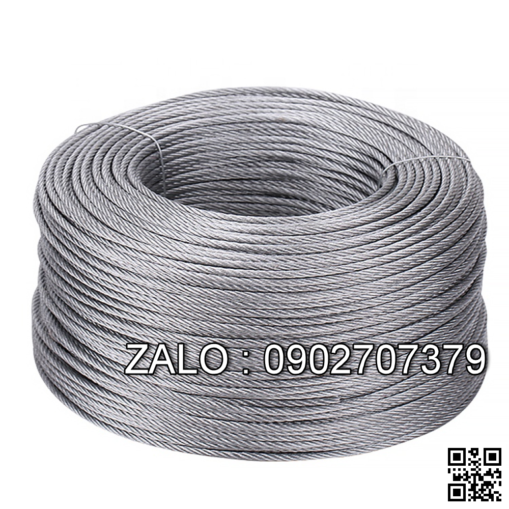 Cáp thép cầu trục phi 15, xoắn phải, 2350N/mm