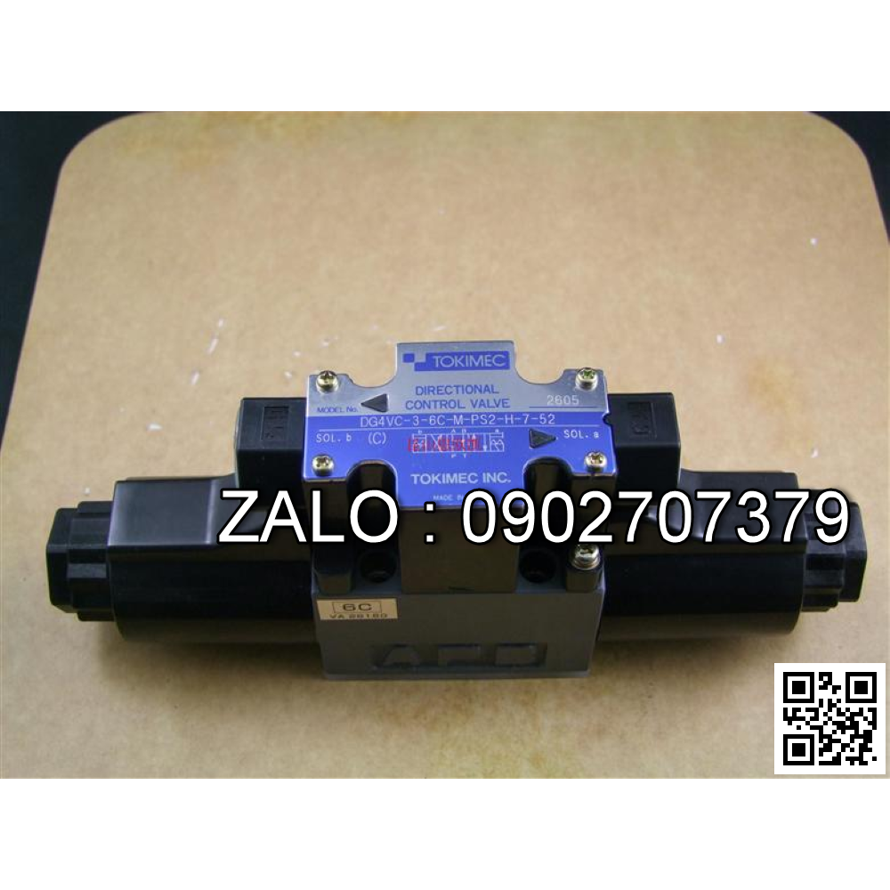 Van thủy lực DG4V-3-22BL-M-P7-H-7-54 Tokyo keki (Tokimec)
