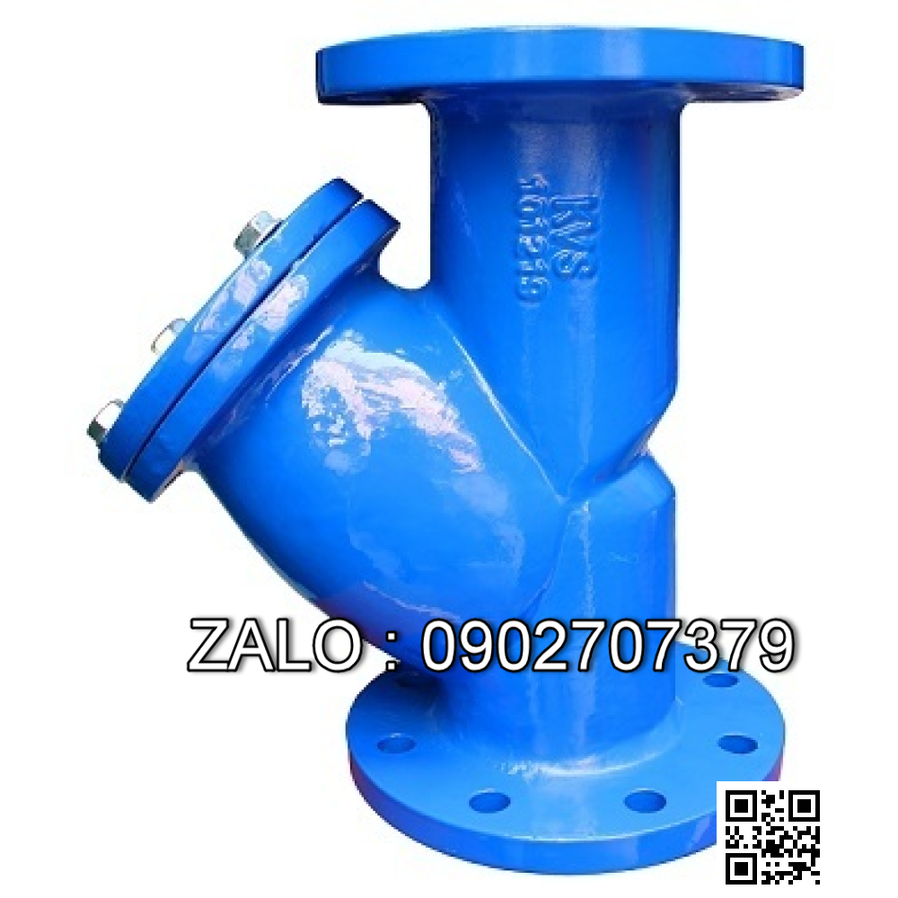 Y lọc mặt bích JIS 10K mạ kẽm DN50