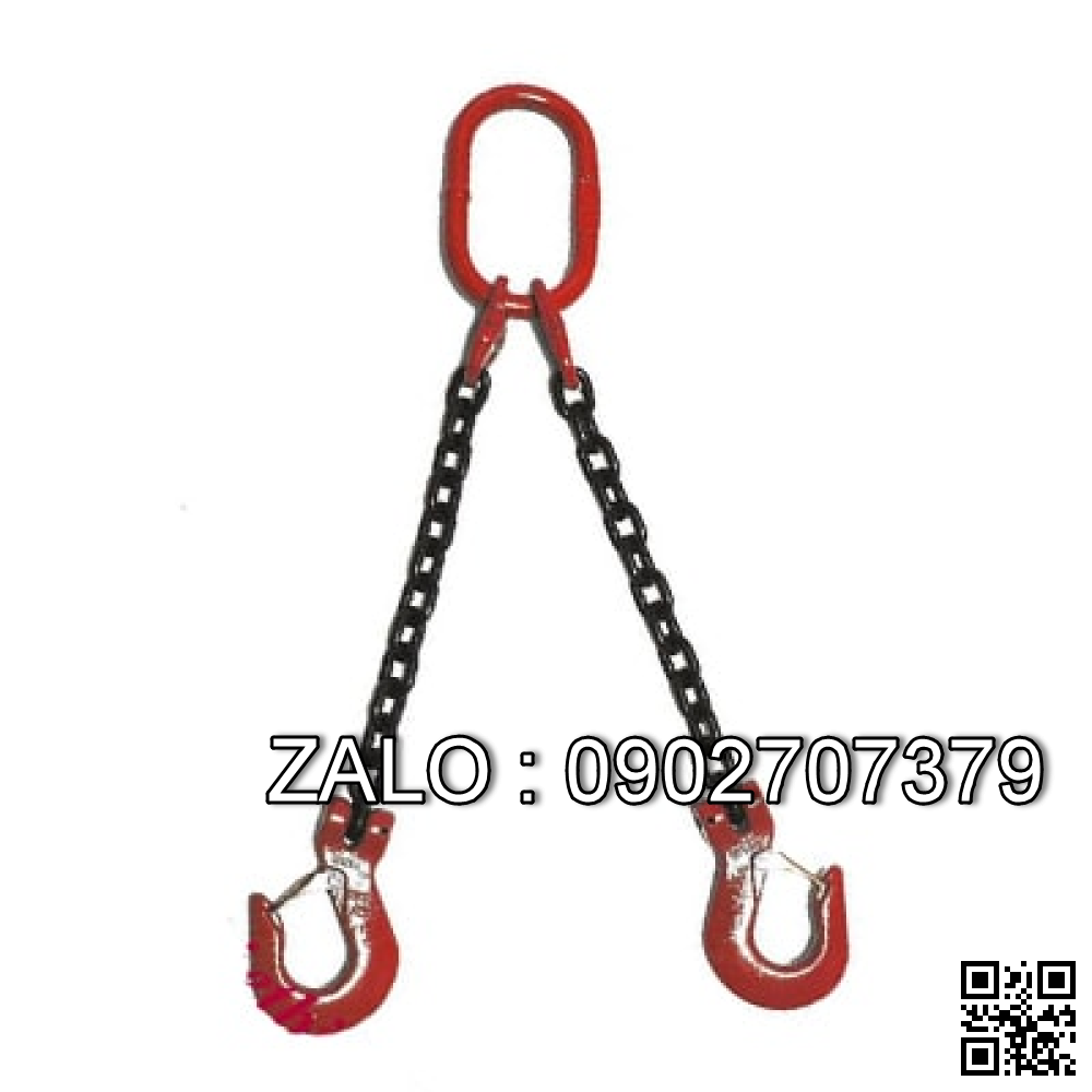 Sling xích cẩu hàng 2 chân, 5 tấn