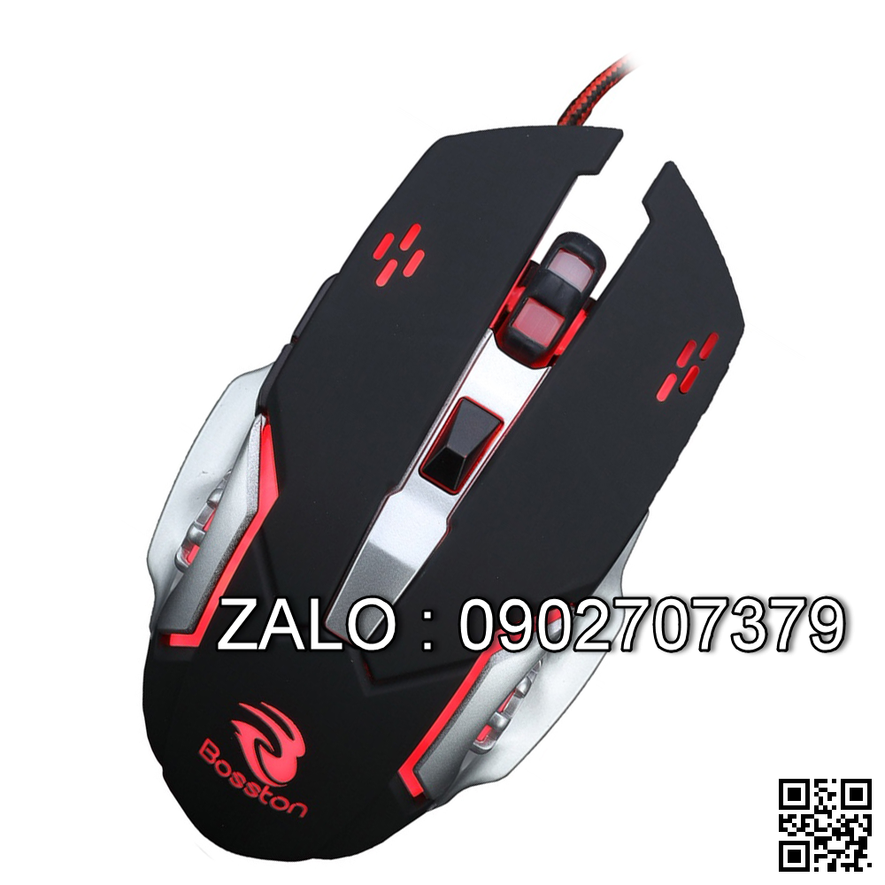 Mouse Bosston BS12 Led Usb