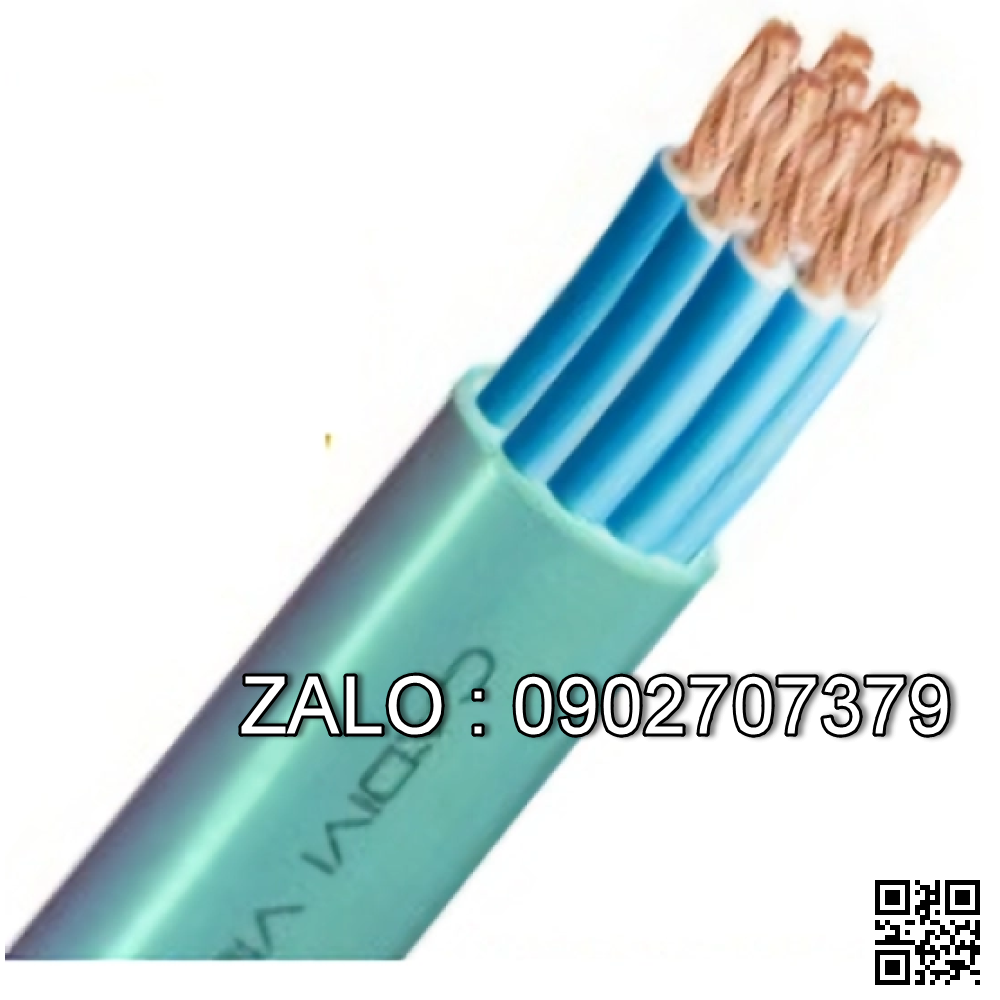 Cáp điều khiển Cadivi DVV/Sc-10×1.5 (10×7/0.52) – 0.6/1kV