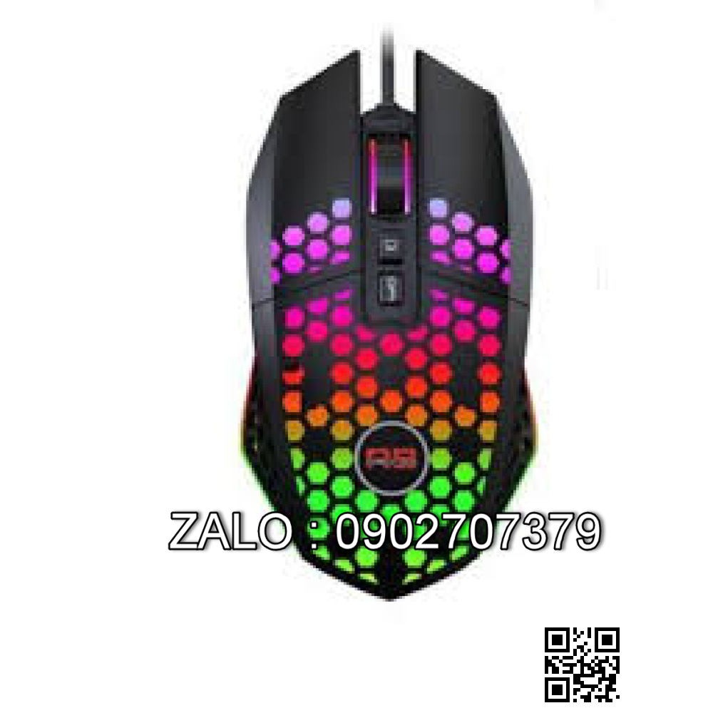 Mouse Rainbow Gear R801 USB Led RGB Gaming Cao Cấp