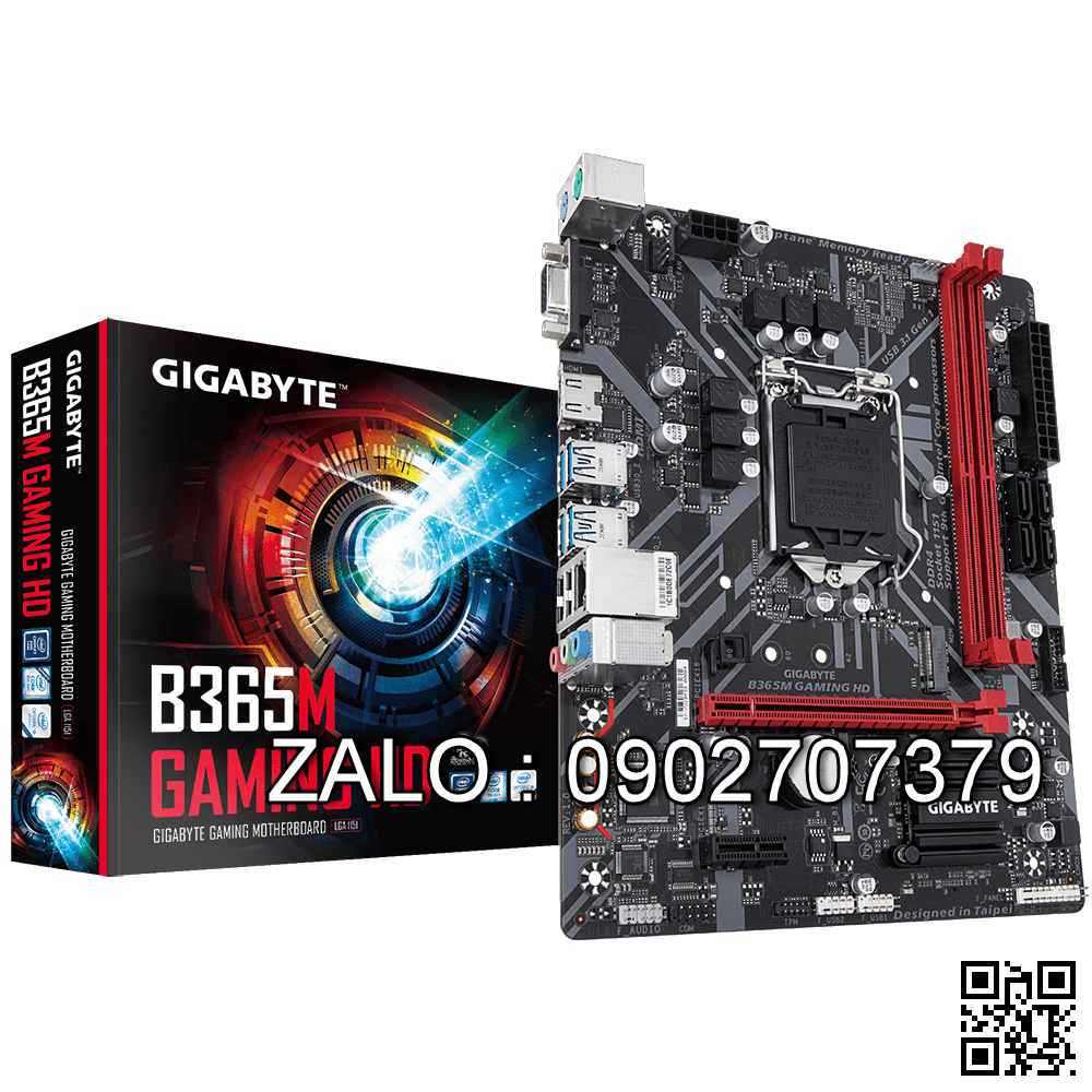 Mainboard Gigabyte B365M - Gaming HD Chính Hãng Renew