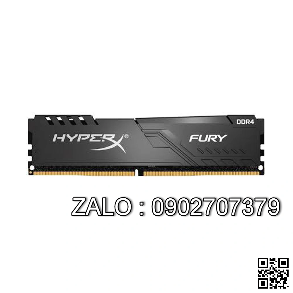 DDR 4—16G/3200 – Kingston HyperX Fury (Black) Chính Hãng
