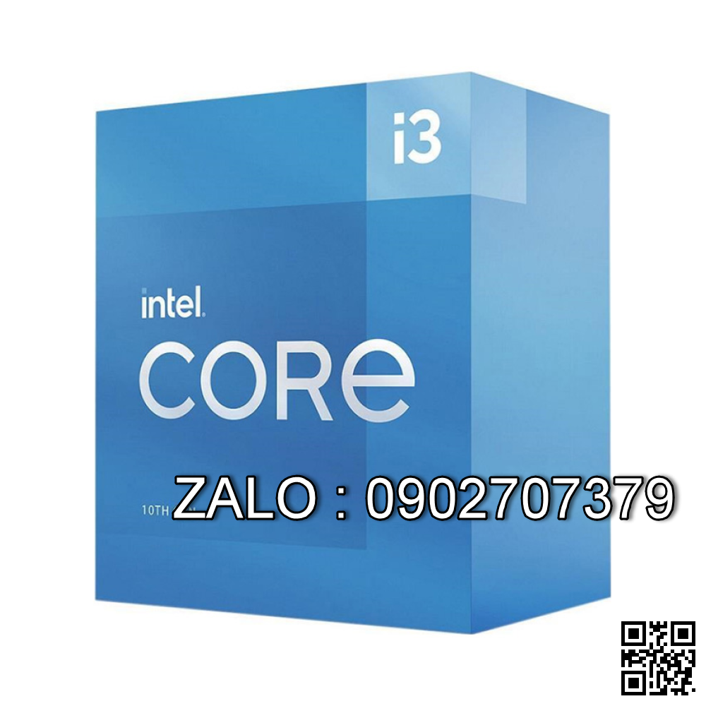 CPU Intel Core I3-10100F Box Chính Hãng