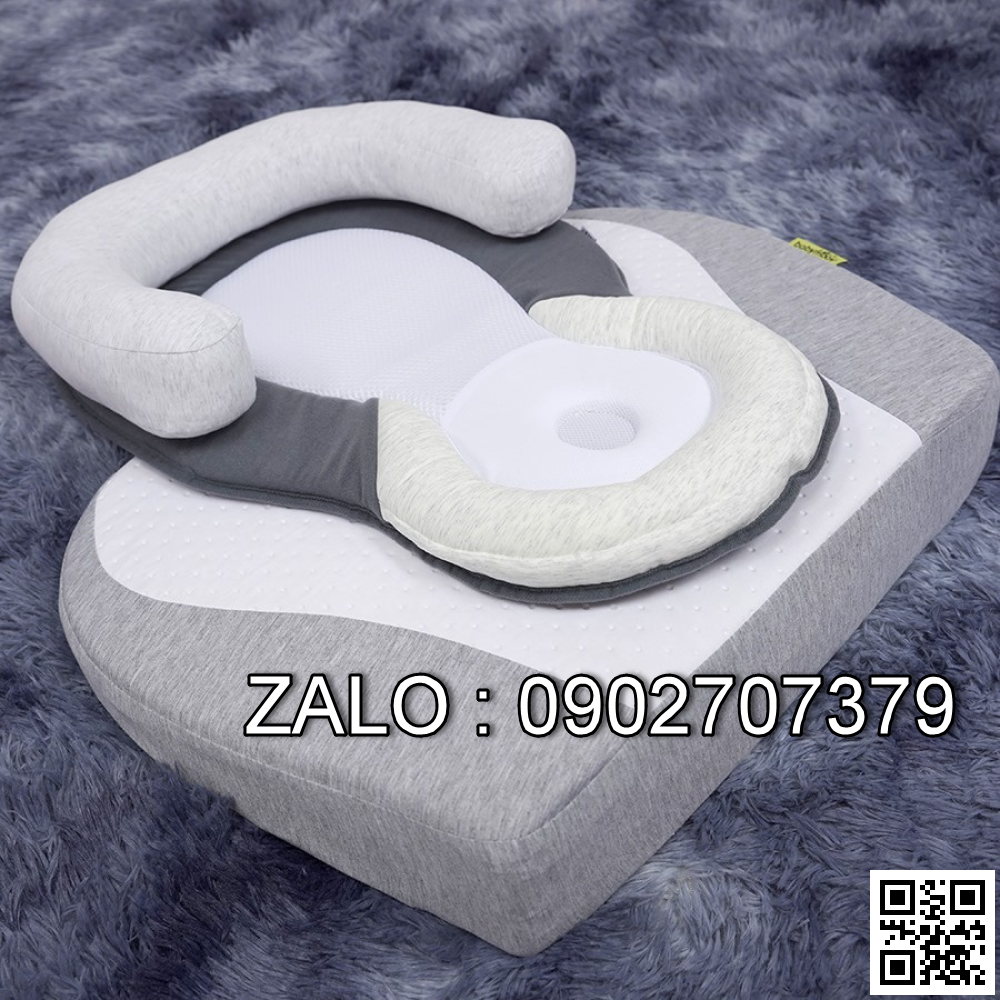Babymoov Combo Gối Chống Trào Ngược + Đệm Ngủ Đúng Tư Thế Jjovce