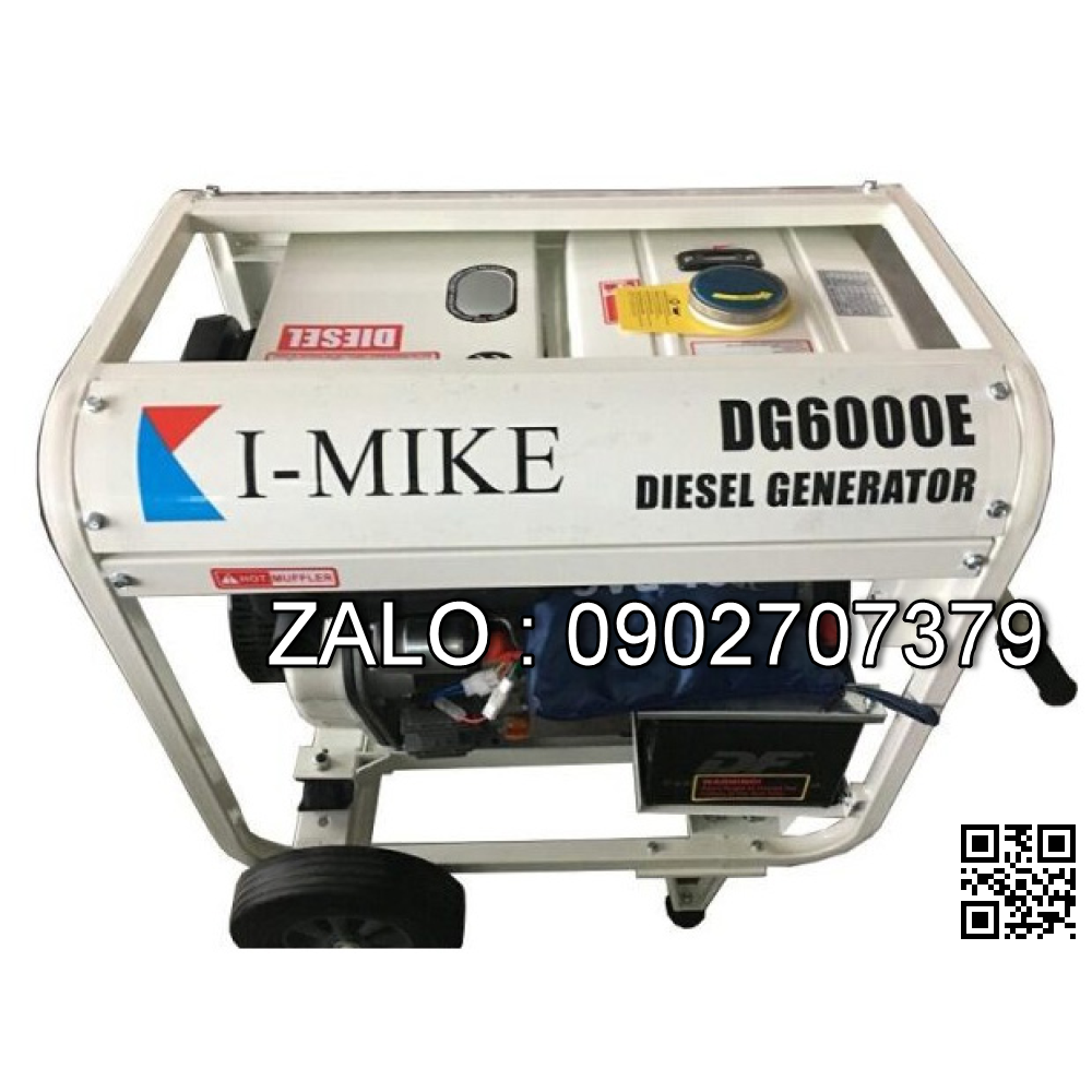 Máy phát điện dầu Diesel I-MIKE DG 6000E