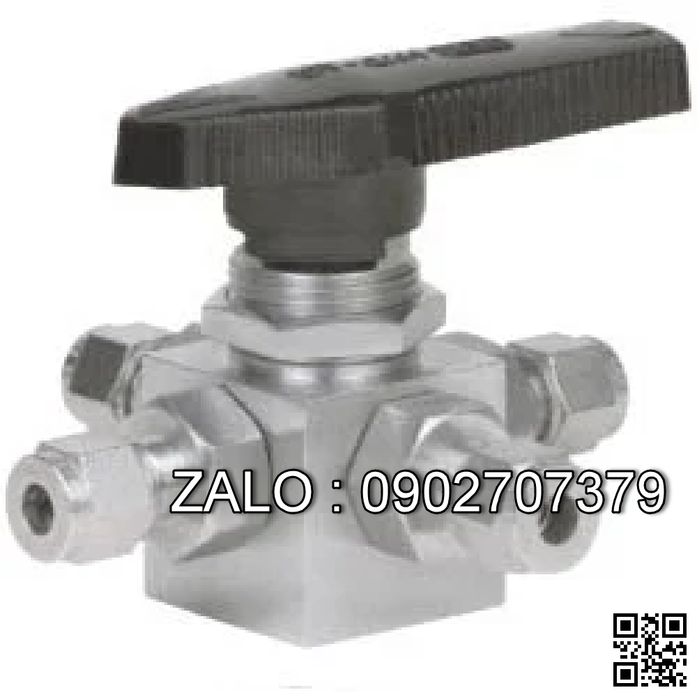 Van bi Inox ren trong và ren ngoài 5 ngã DN65