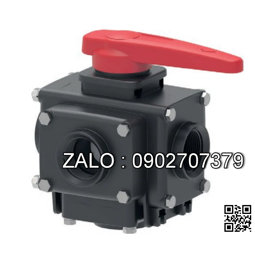 Van bi Inox ren trong ỏ giữa 5 ngã DN33