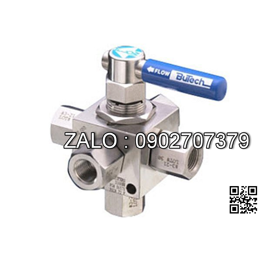Van bi mạ kẽm lắp ren 5 ngã DN40
