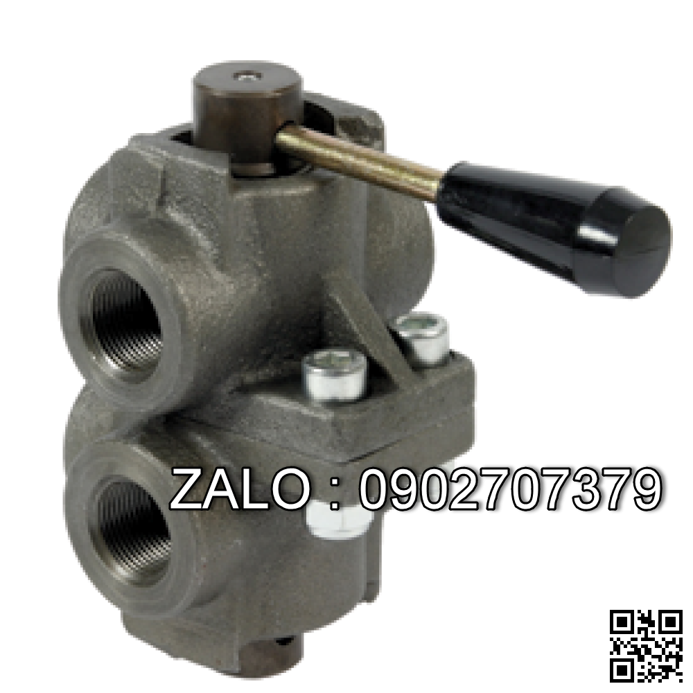 Van bi mạ kẽm ren ngoài ỏ giữa 6 ngã DN10