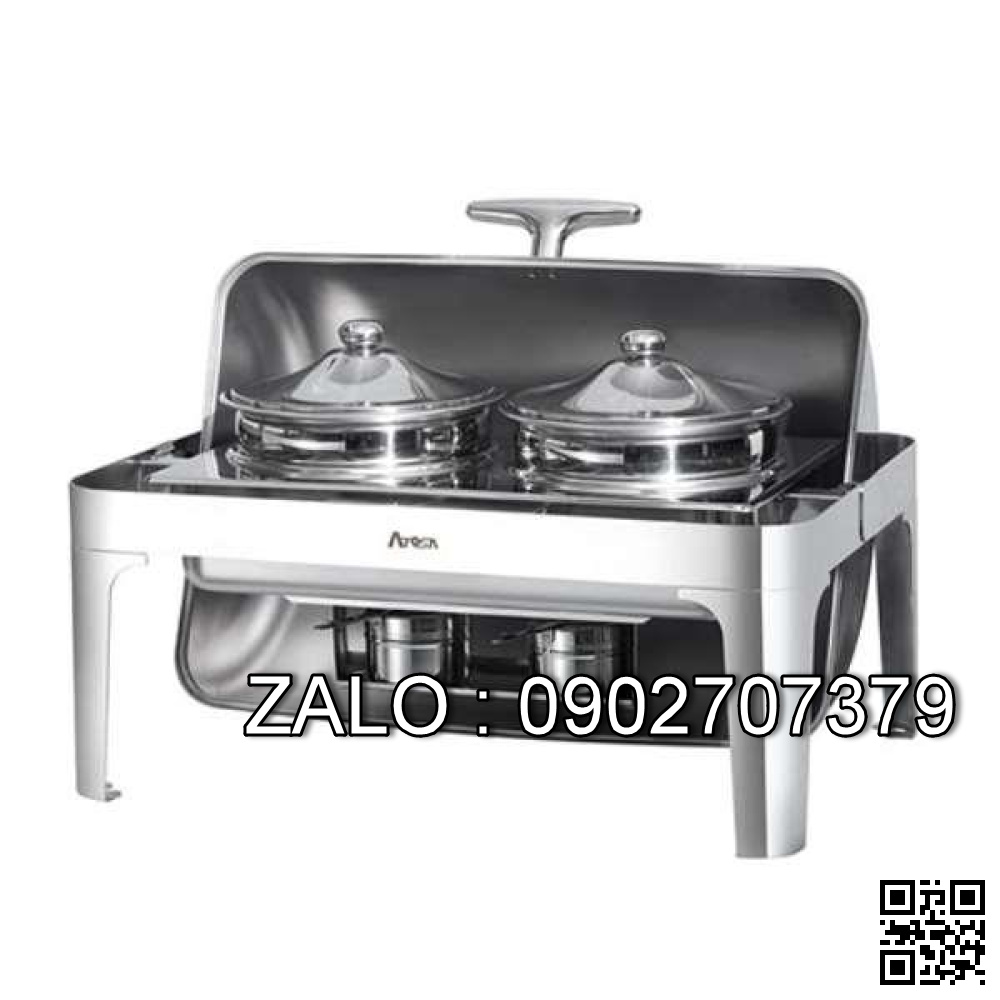 Nồi hâm soup chữ nhật chân inox ATOSA AT61383