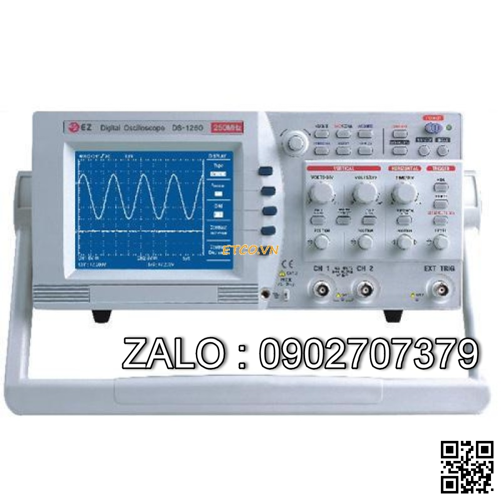 Máy hiện sóng số EZ DS 1100C (100Mhz, 2 kênh)