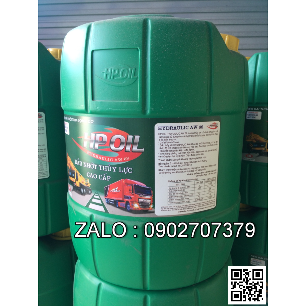 Dầu Nhớt Thủy Lực HP OIL VG68