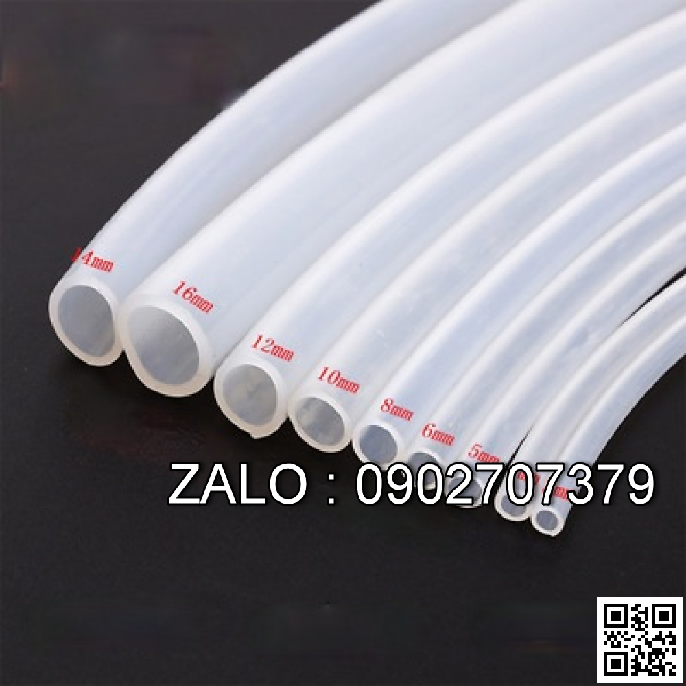 Ống silicon chống gập phi 6mm