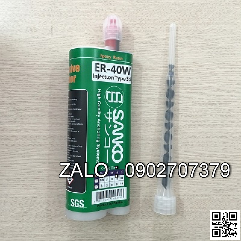Keo cấy thép Sanko ER40W - Japan