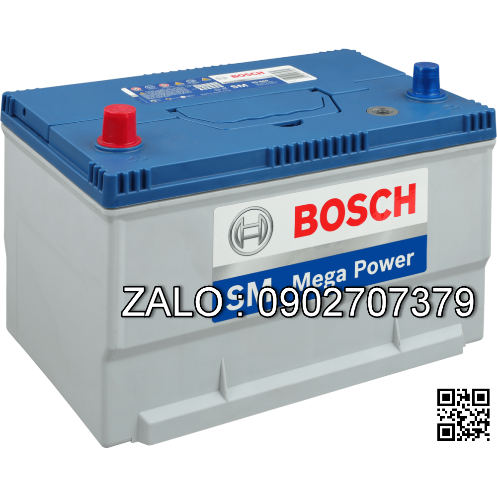 Bình ắc quy BOSCH khô DIN 55565(55AH PHẢI)