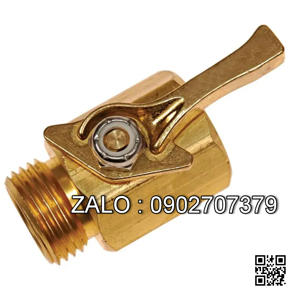 Van khóa thau răng trong RT tay gạt màu đỏ 200