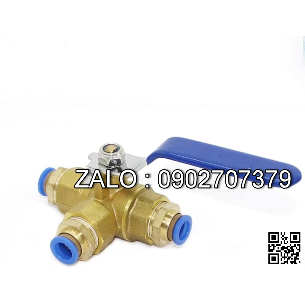 Van khóa thau răng trong RT tay gạt Inox màu trắng 140