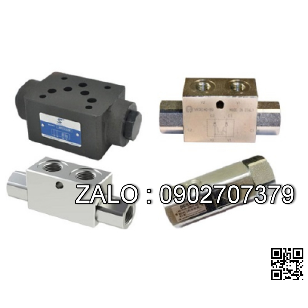 Van chống lún hai chiều vuông VRDL380N - BSPP 3/8