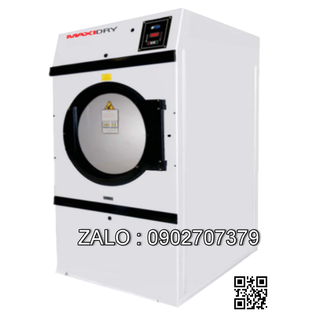 Máy sấy đồ vải công nghiệp 86kg MAXI MDDE-190