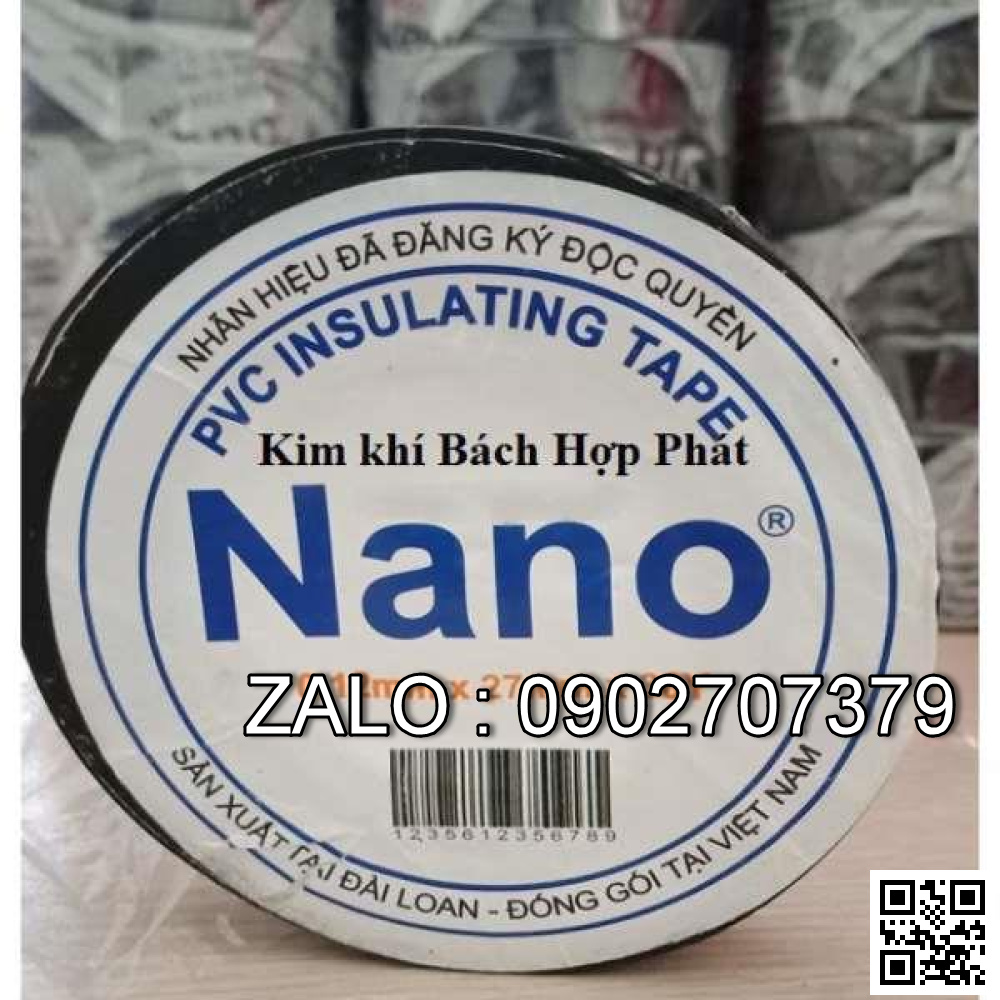 Băng keo điện NANO 5MILx3/4x30Y