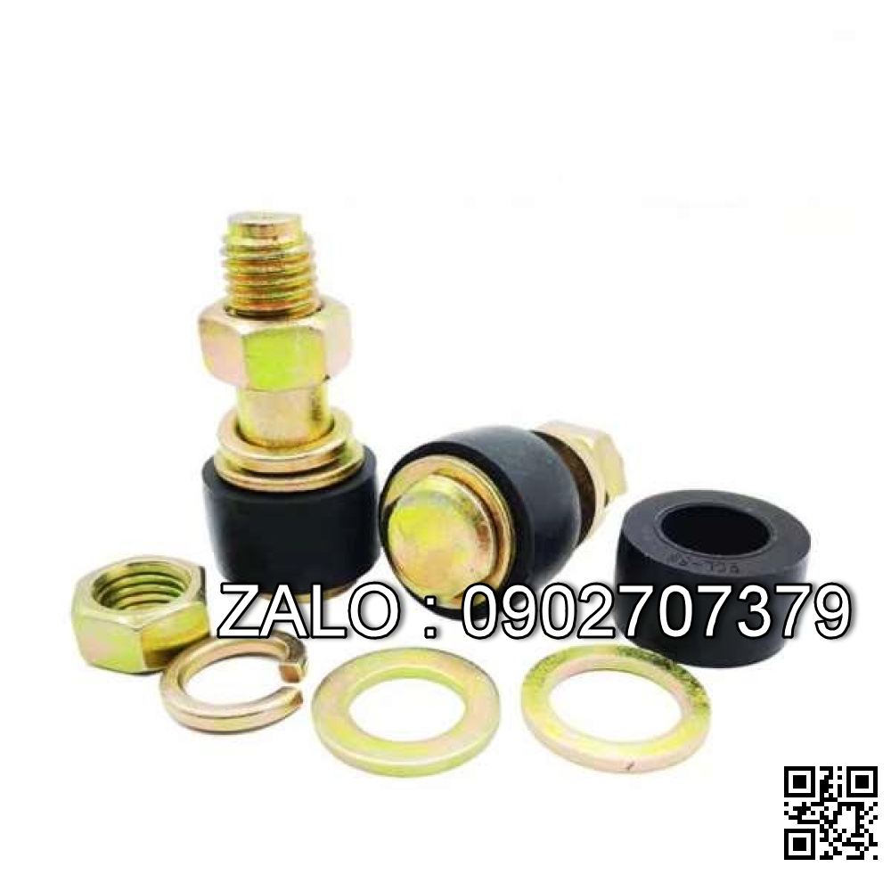 Bulong cao su giảm chấn khớp nối M20x82 mm
