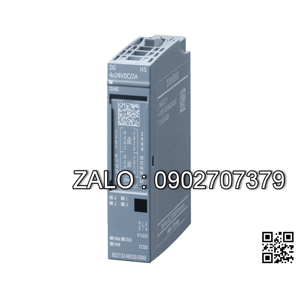 Mô đun ET 200SP 16DQ 24VDC Siemens 6ES7132-6BH00-0BA0
