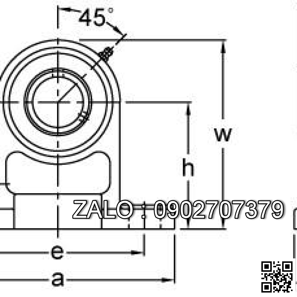 Vòng bi SKF UCPH211