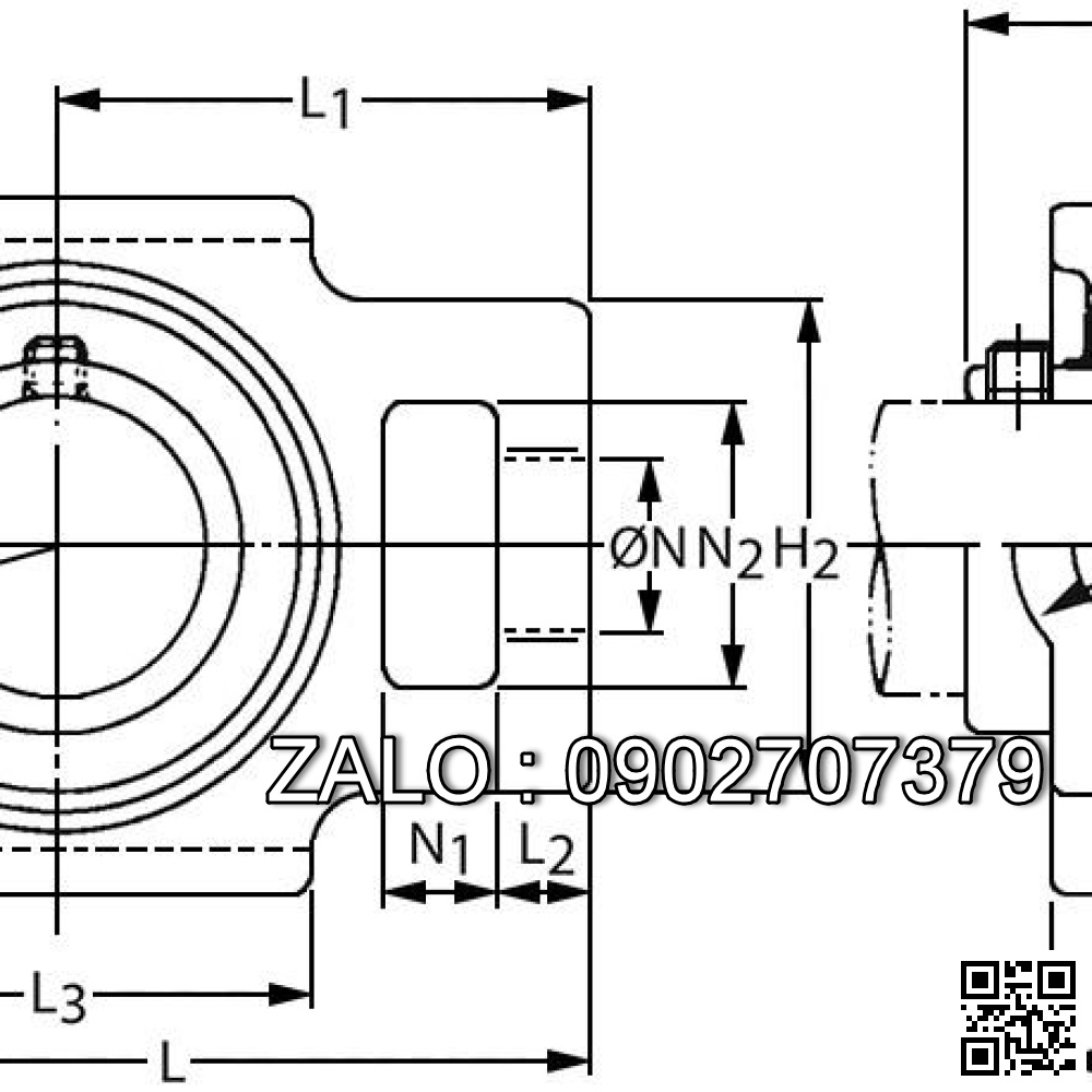 Vòng bi ASAHI UCT203