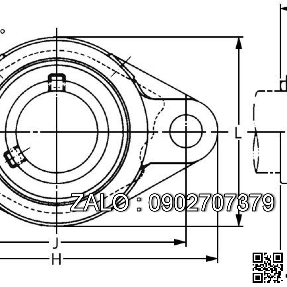 Vòng bi ASAHI UCFL217