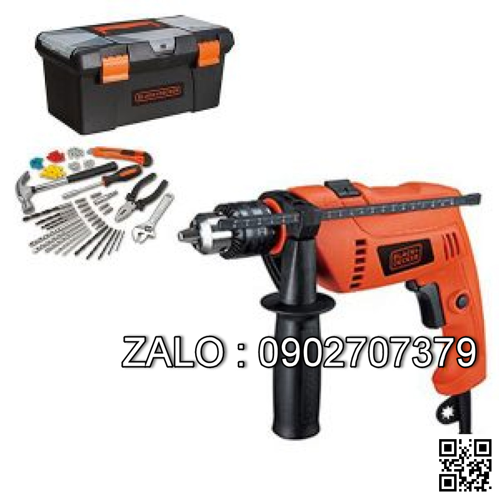 Máy khoan 13mm Black & Decker HD650BXH-B1