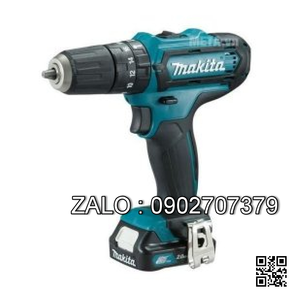 Máy khoan búa và vặn vít pin 12V Makita HP331DSYE