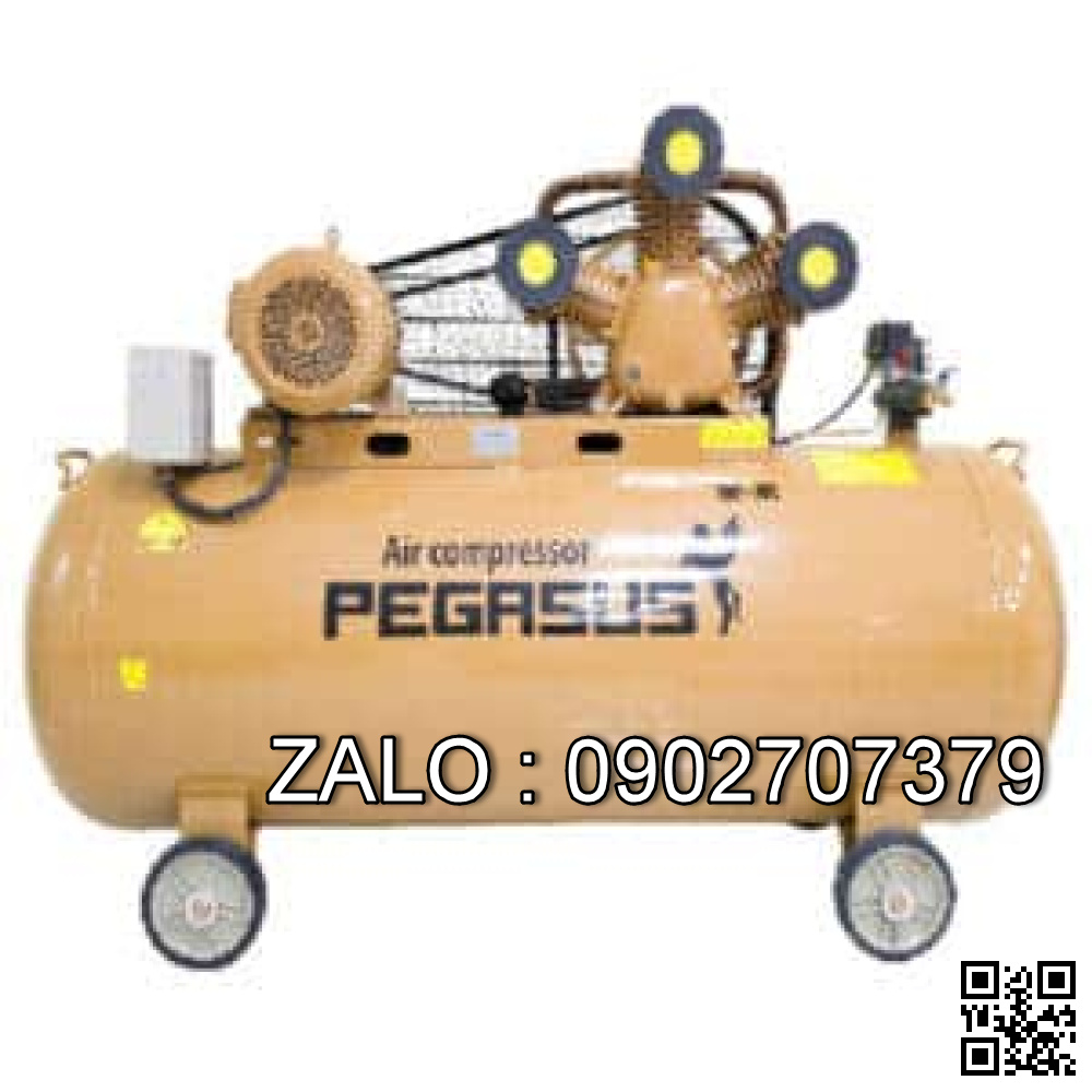 Máy nén khí dây đai Pegasus TM-W-0.36/12.5-180L-4HP (380V)