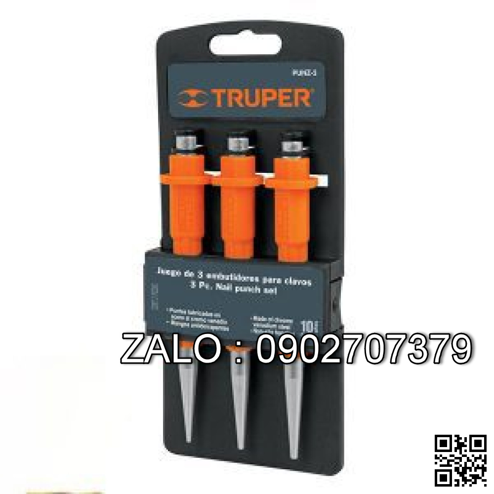 Bộ đục lấy dấu Truper PUNZ-3