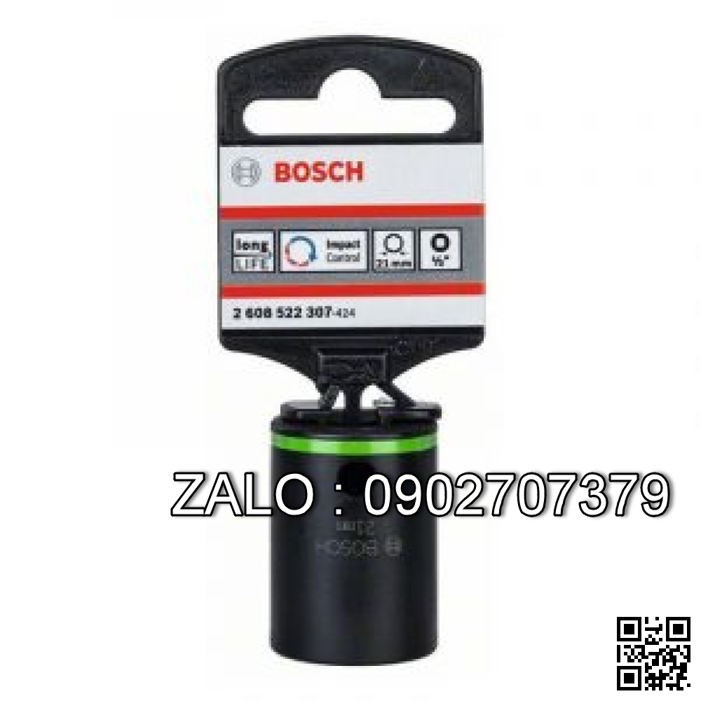 Khẩu 1/2″ 21mm Bosch 2608522307