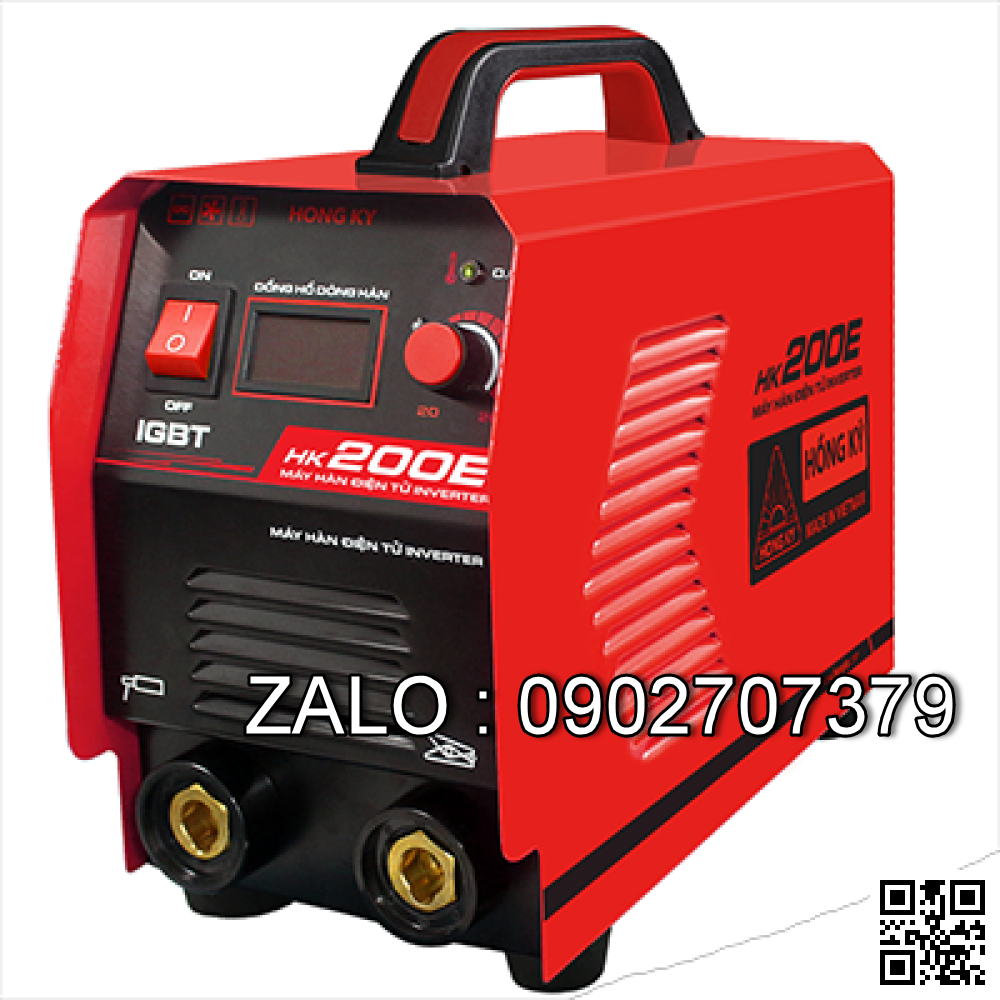 Máy hàn que Inverter 200 Ampe 220V - HK200E