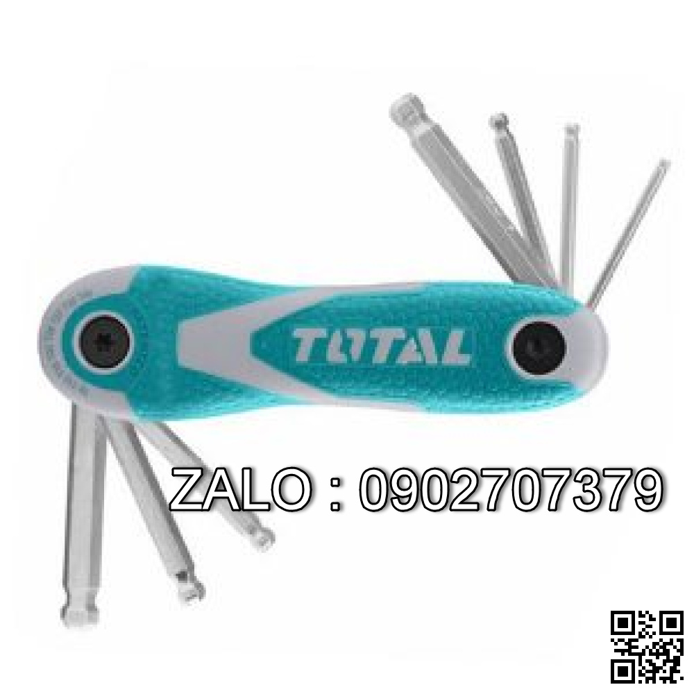 Bộ khóa lục giác dạng xếp Total THT1061836