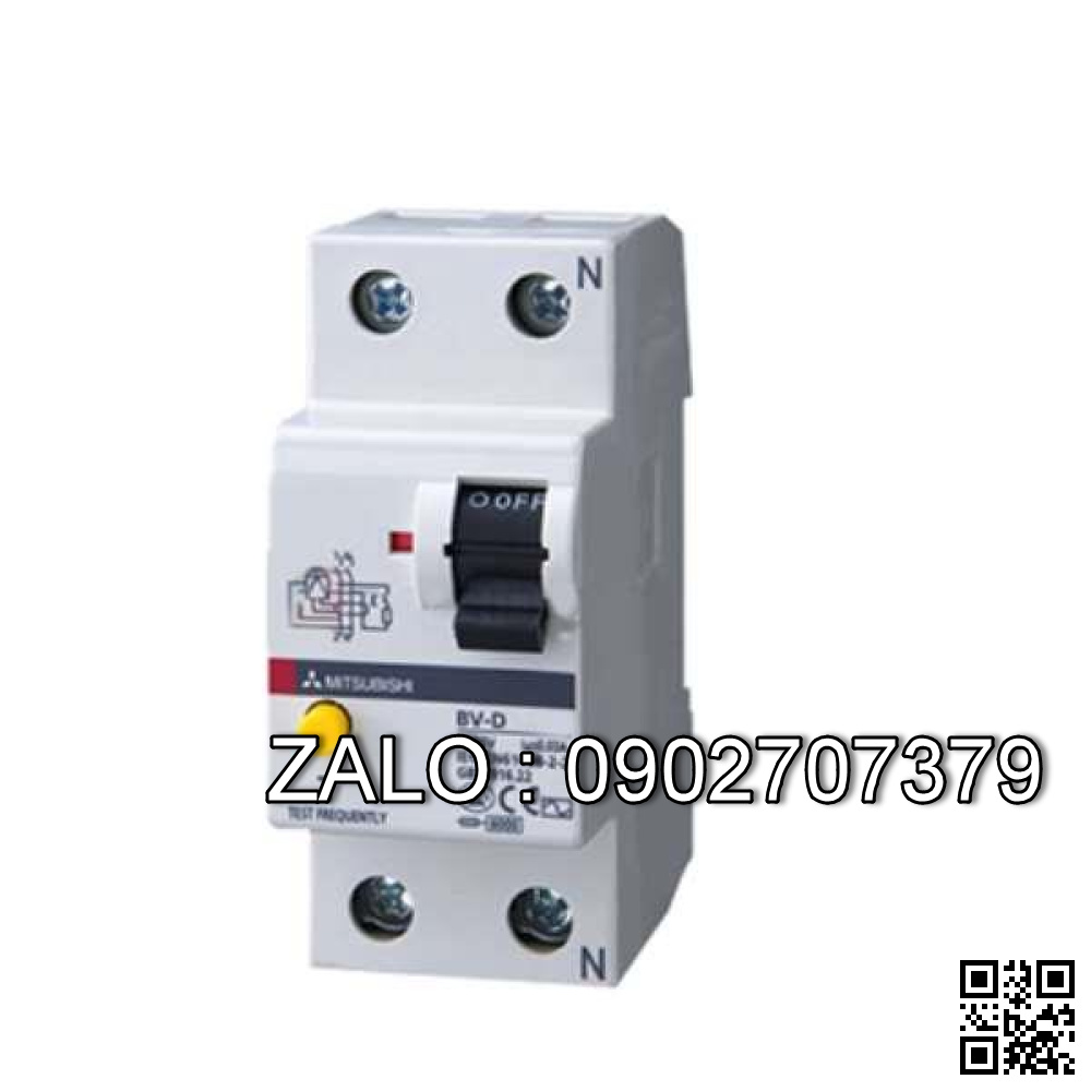 CB chống rò Mitsubishi BV-D 2P 25A 300mA