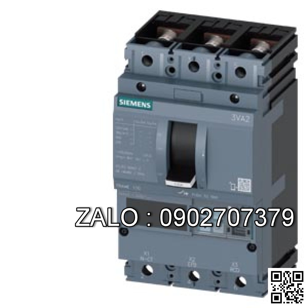 MCCB chỉnh dòng Siemens 3VJ1002-3DB32-0AA0 20A 25kA 3P