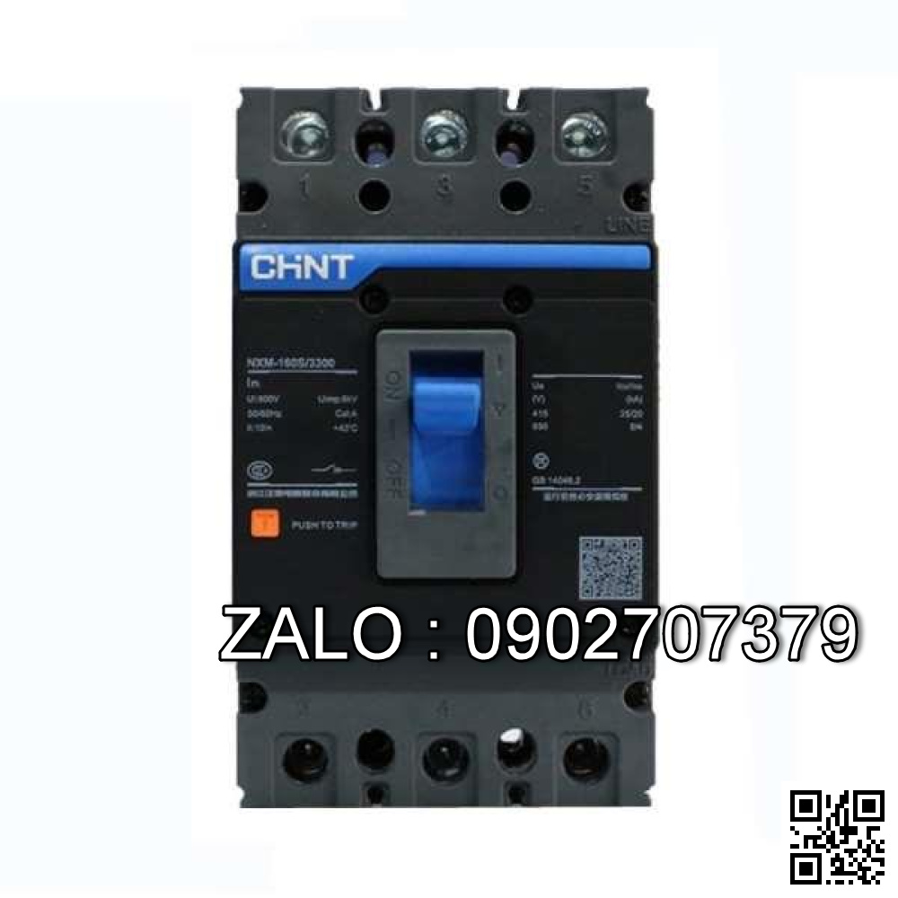 MCCB Chint NXM-1000S/3300-1000, 50KA, 3P