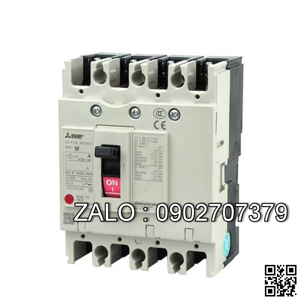 MCCB Mitsubishi NF630-SW 4P 500A 50kA