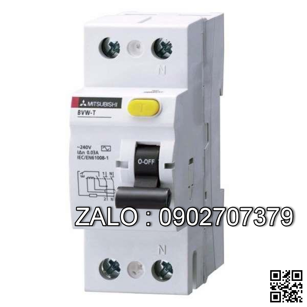 CB chống rò Mitsubishi BVW-T 2P 25A 100mA