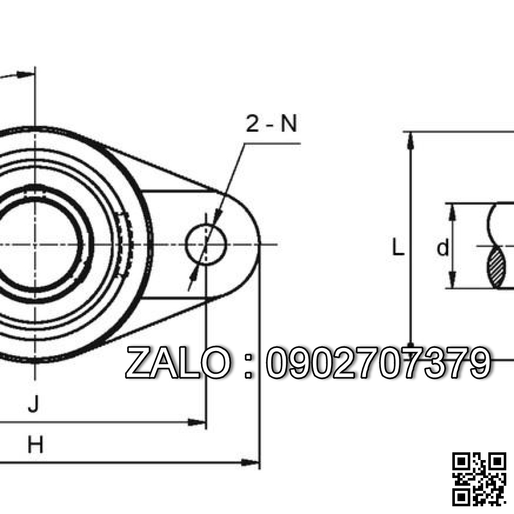 Vòng bi NSK UCFL319