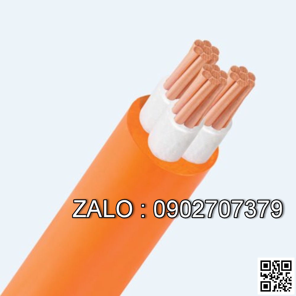Cáp điện chậm cháy Cadivi CXV/FRT-3×1 (3×7/0.43) – 0.6/1kV