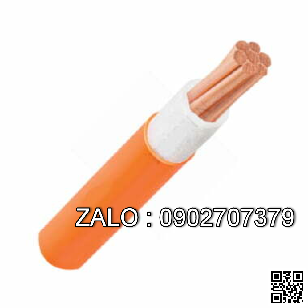 Cáp điện chậm cháy Cadivi CXV/FRT-1×1 (1×7/0.425) – 0.6/1kV