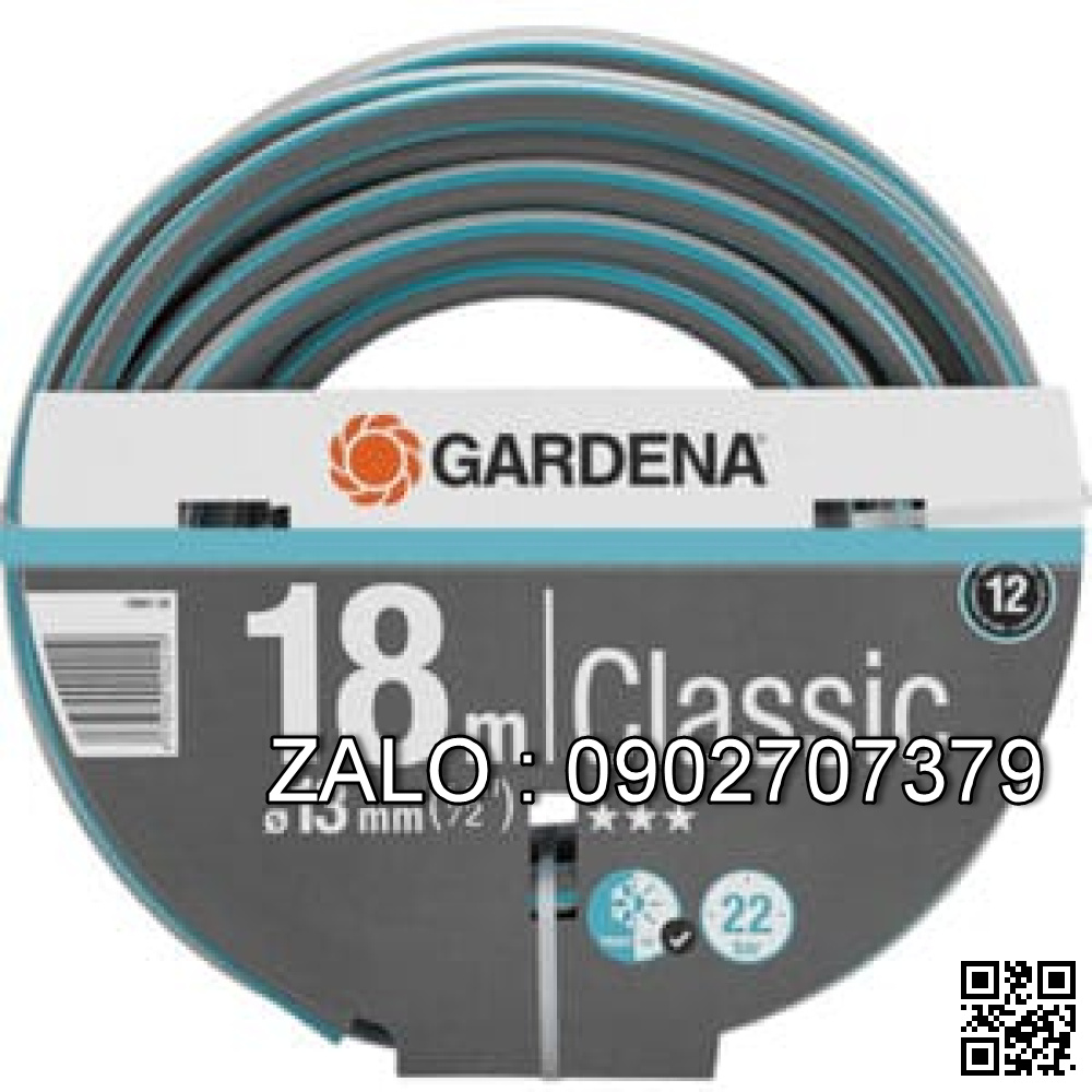 Cuộn ống dây 18m Gardena 1/2”-13mm Gardena 18002-20