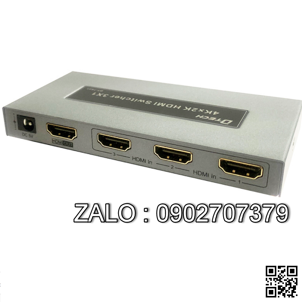 Hub 1 HDMI -->2 HDMI UGREEN 40201 Chính Hãng